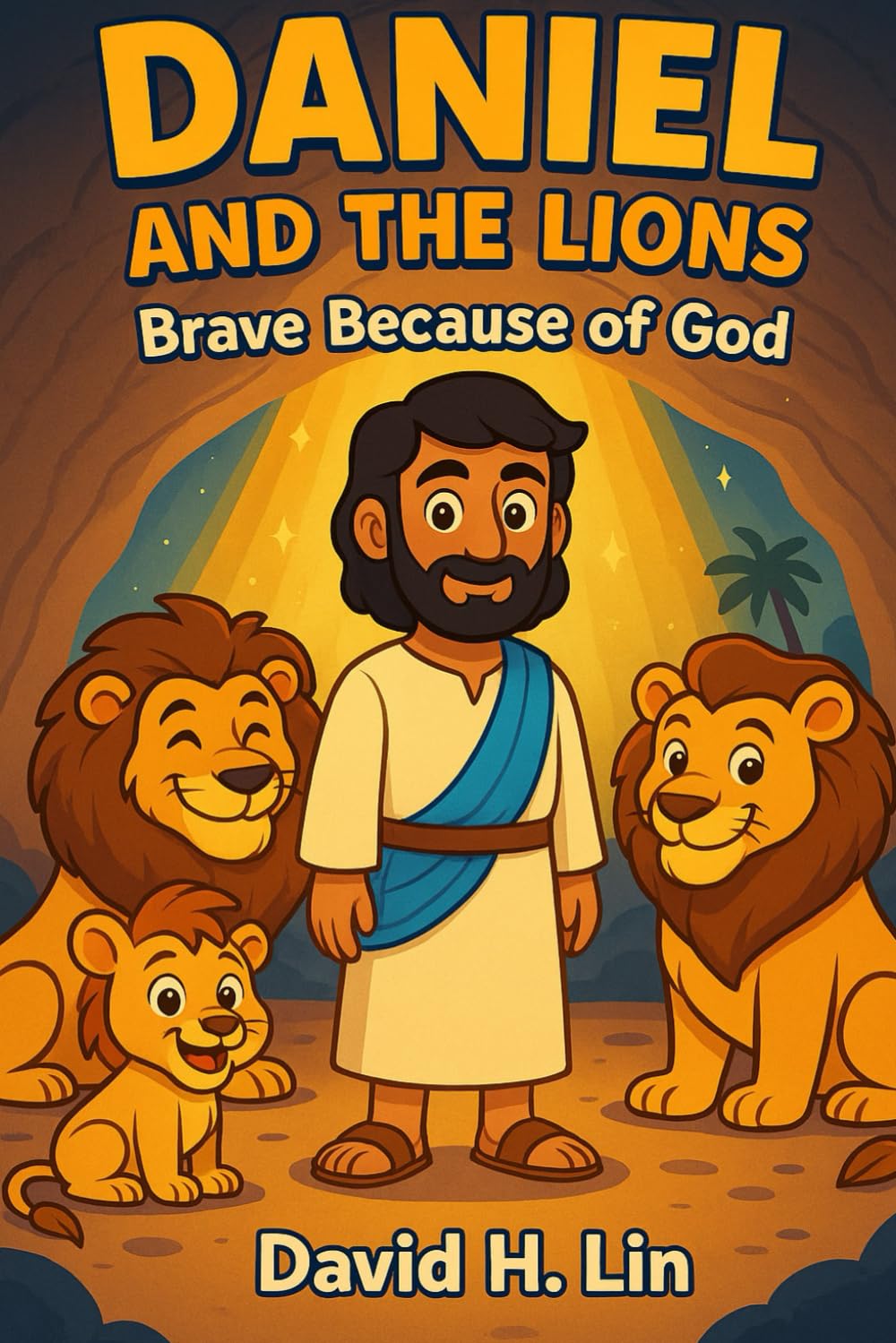 Daniel and the Lions: Brave Because of God: A Faith-Building Children’s Bible Story that teaches Courage, Prayer, and God’s Protection