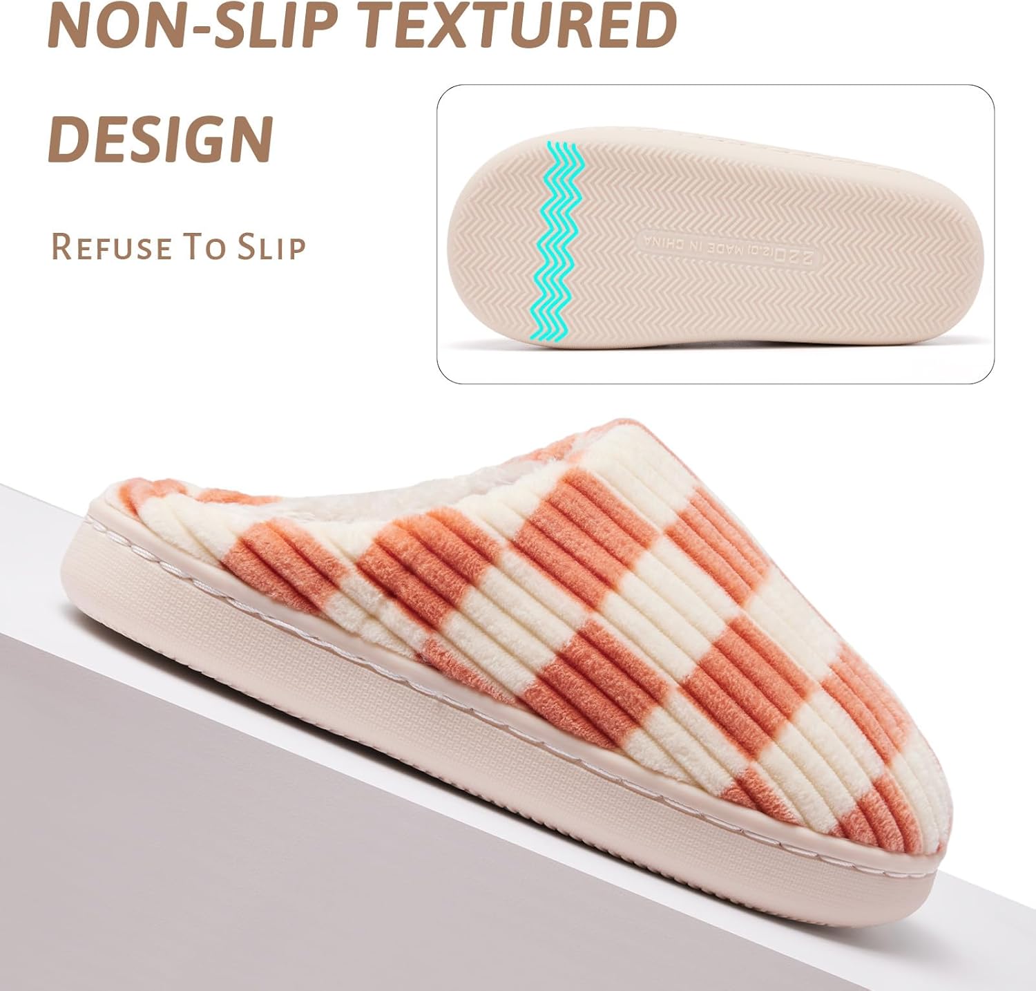 Guyarns Kids Slippers for Boys and Girls Plush Lined Memory Foam Comfort Non-Slip Sole Warm Winter House Shoes for Toddlers & Big Kids Indoor/Outdoor Wear - Image 3