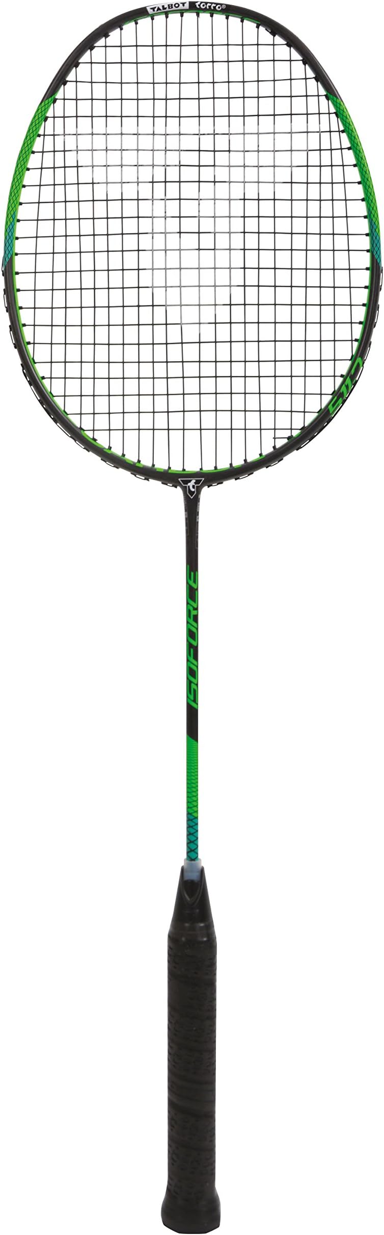 Talbot Torro 100% Carbon4, Light and handy Isoforce 511.7 °C4 Badminton Racket Model 2017/2018, 439545