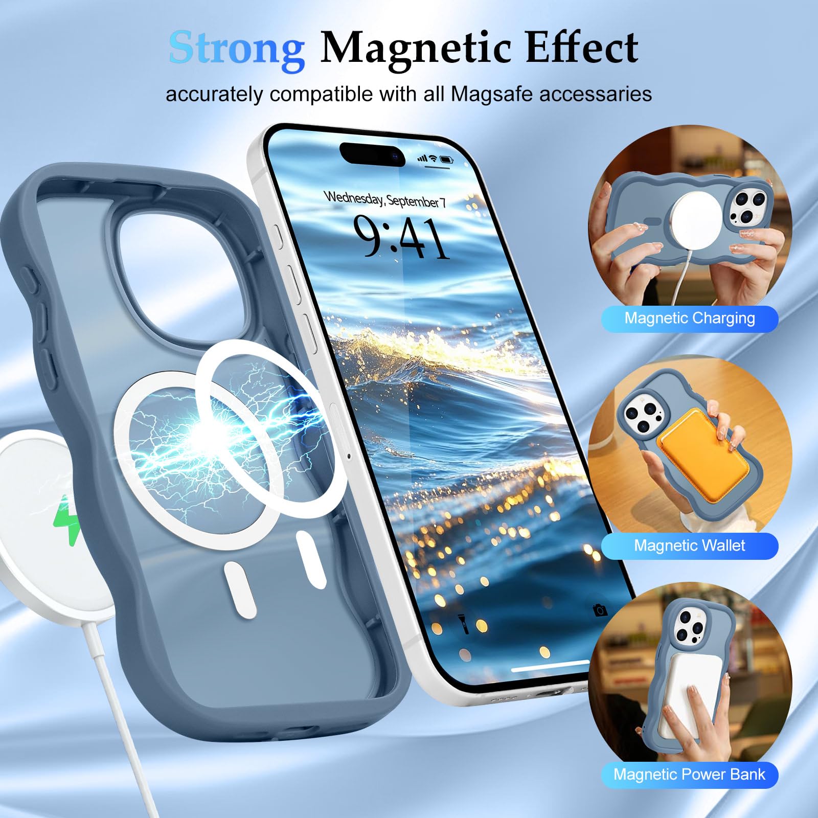 ⭐️iPhone15 Pro Max ケース 半透明 Magsafe対応 楽天市場】【 MagSafe対応・半透明美学 】 iPhone15 ケース iPhone15