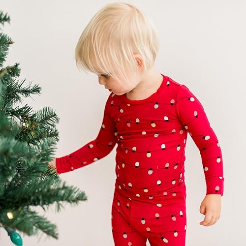 Miniatura 3 de KicKee - Conjunto de pijama de manga larga Pijamas de otoño para recién nacidos, bebés y niños Acogedora camiseta e inferior a juego