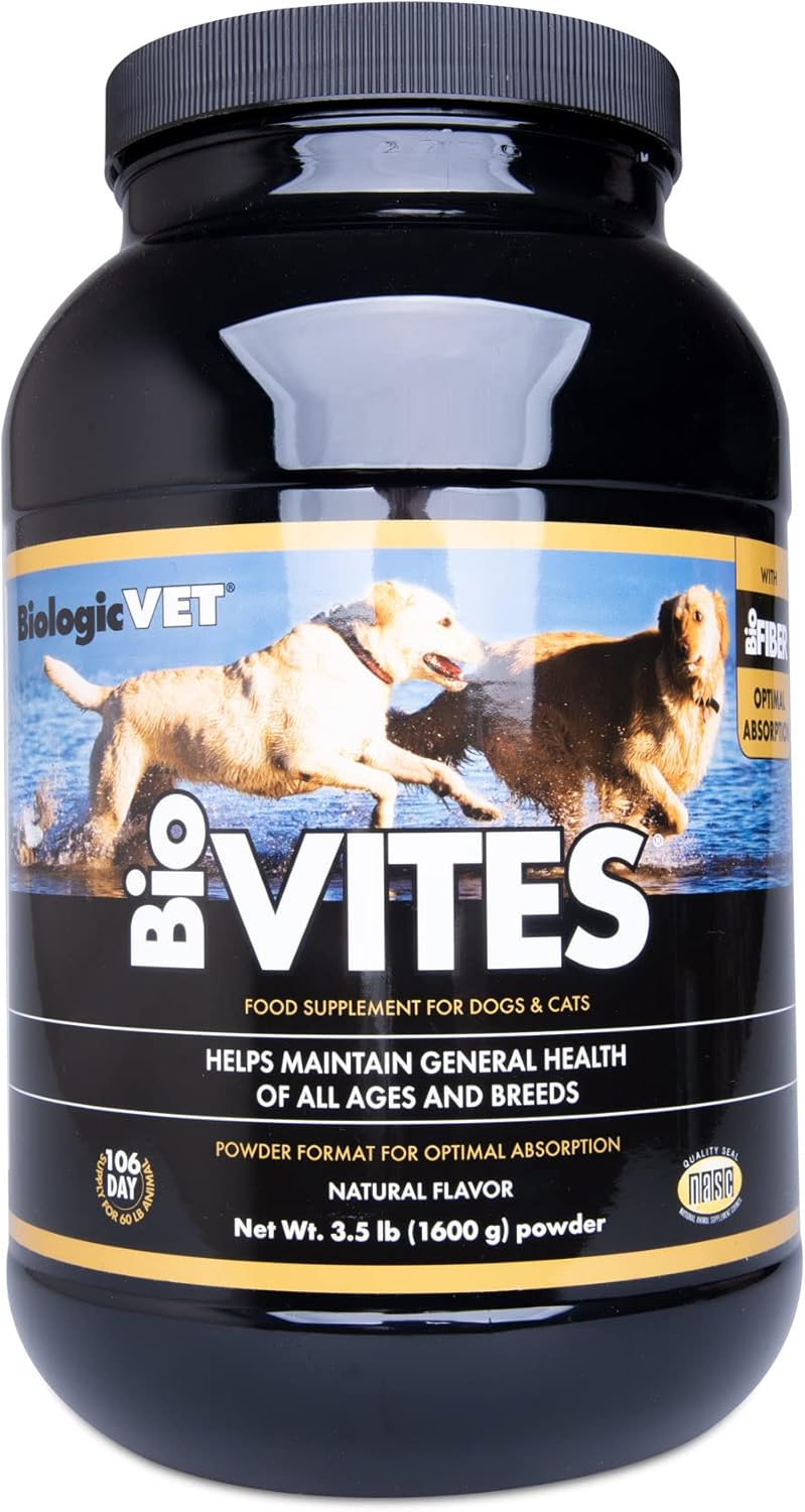 BiologicVET BioVITES Multivitamin Powder for Cats & Dogs