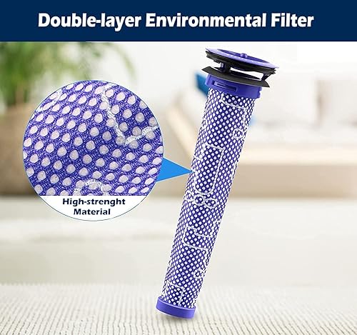 Miniatura 4 de Paquete de 3 filtros Goodsby de repuesto para Dyson V6 V7 V8 DC58 DC59 DC61 DC62 DC72 DC74 SV03 SV04 SV05 SV06 SV07 SV08 SV09 Absolute Animal