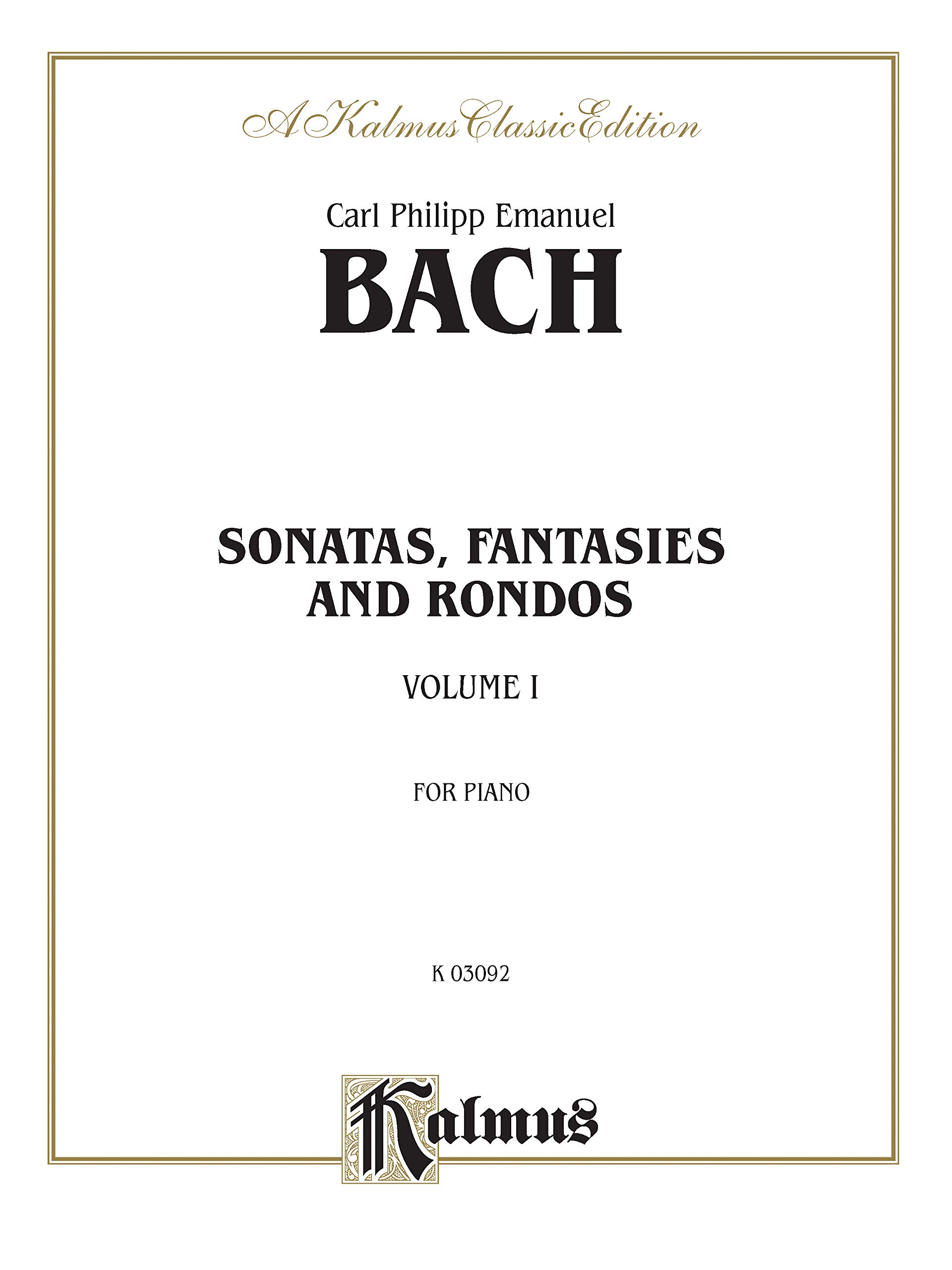 Sonatas, Fantasias & Rondos 1
