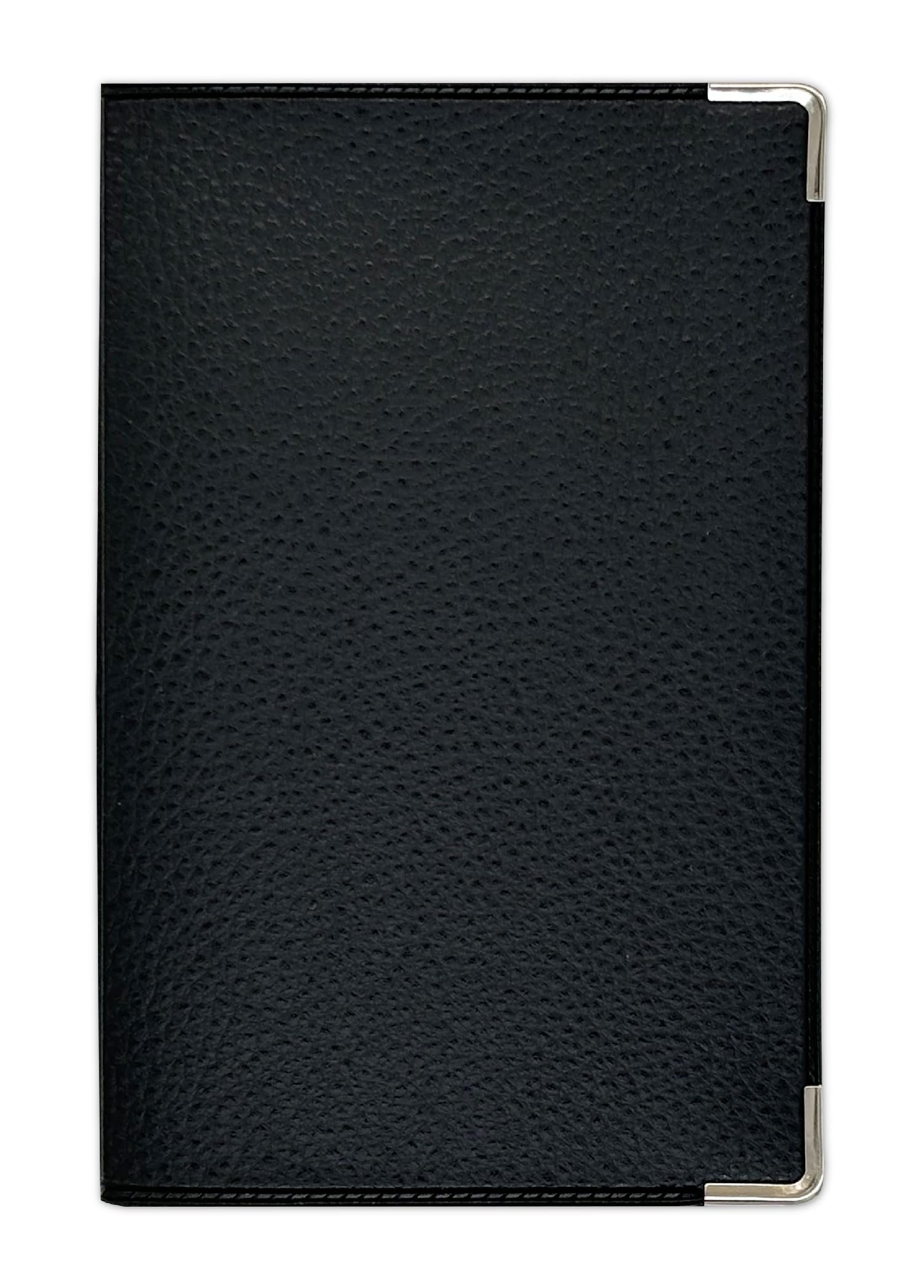 Porte Carte Grise 4 Volets en Simili Cuir – Étui Documents Véhicule, Assurance & Permis – Fabriqué en France – Noir
