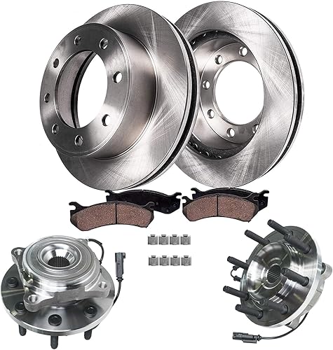 Miniatura 21 de Detroit Axle - Kit de freno delantero de repuesto para frenos 04-06 Scion xA xB Rotores 2004 2005 2006 pastillas de freno de cerámica