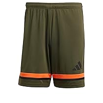 Adidas Uomo SQUADRA25 Short, Night Cargo, Black, Semi Impact Orange, 3XL