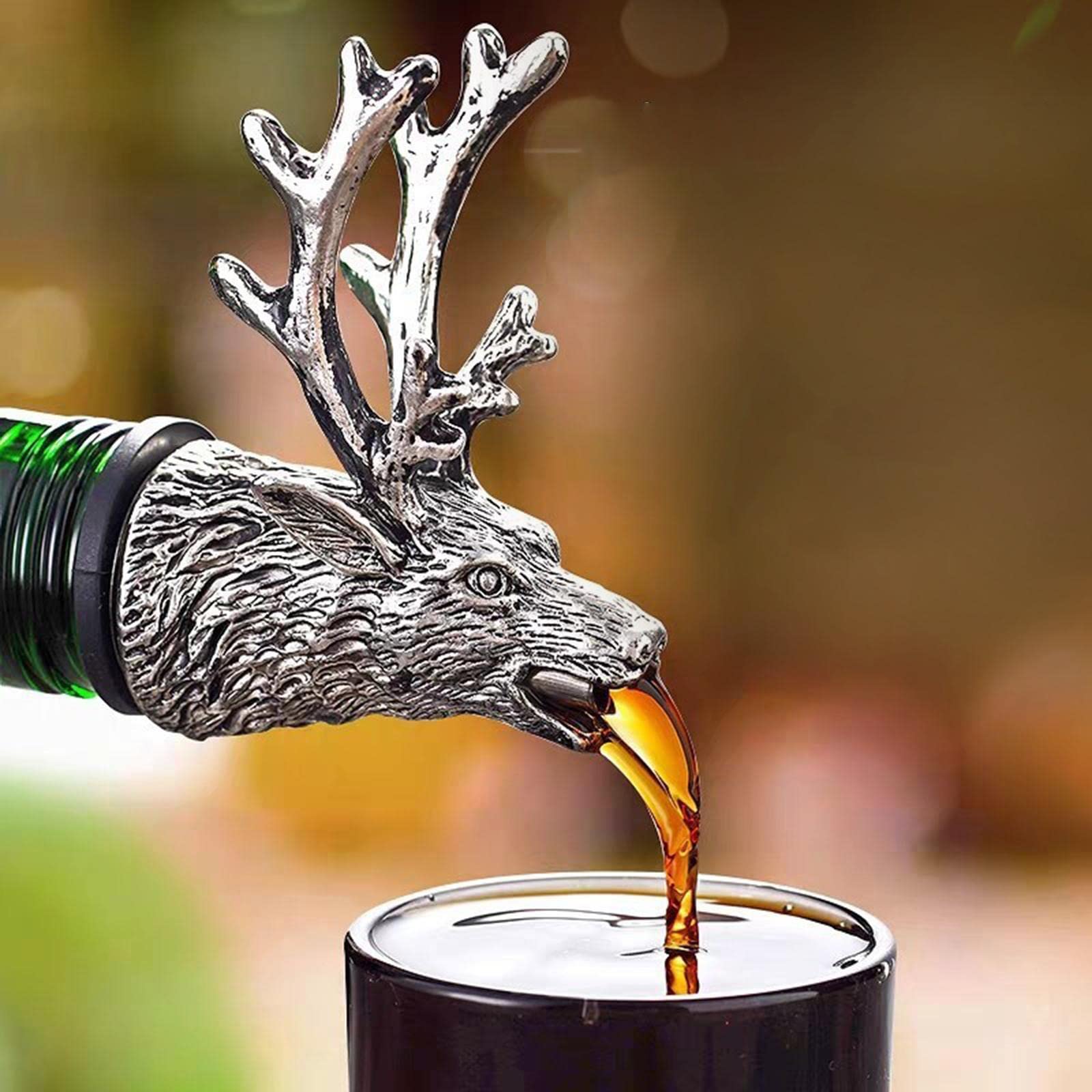 4X Extensión de para Bebidas Lácteas, Desviador de Bebidas con Essential, Argent, 1 Unidad