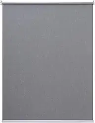 Persiana Blackout Linho Cinza 160x160cm Evolux