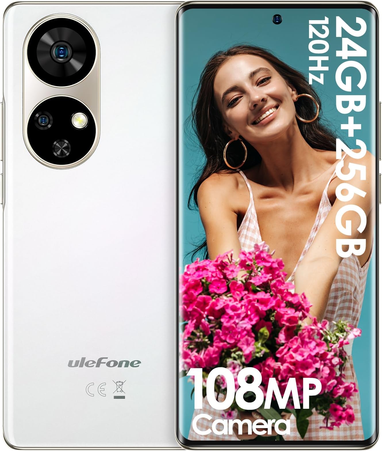 Ulefone Note 17 Pro Unlocked Smartphone, 108MP Rear Camera + 32MP Front ...