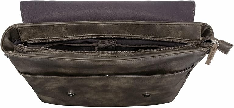 camel active Unisex Laos Luggage- Carry-On Luggage, Brown (Braun), 40, Messenger Bag