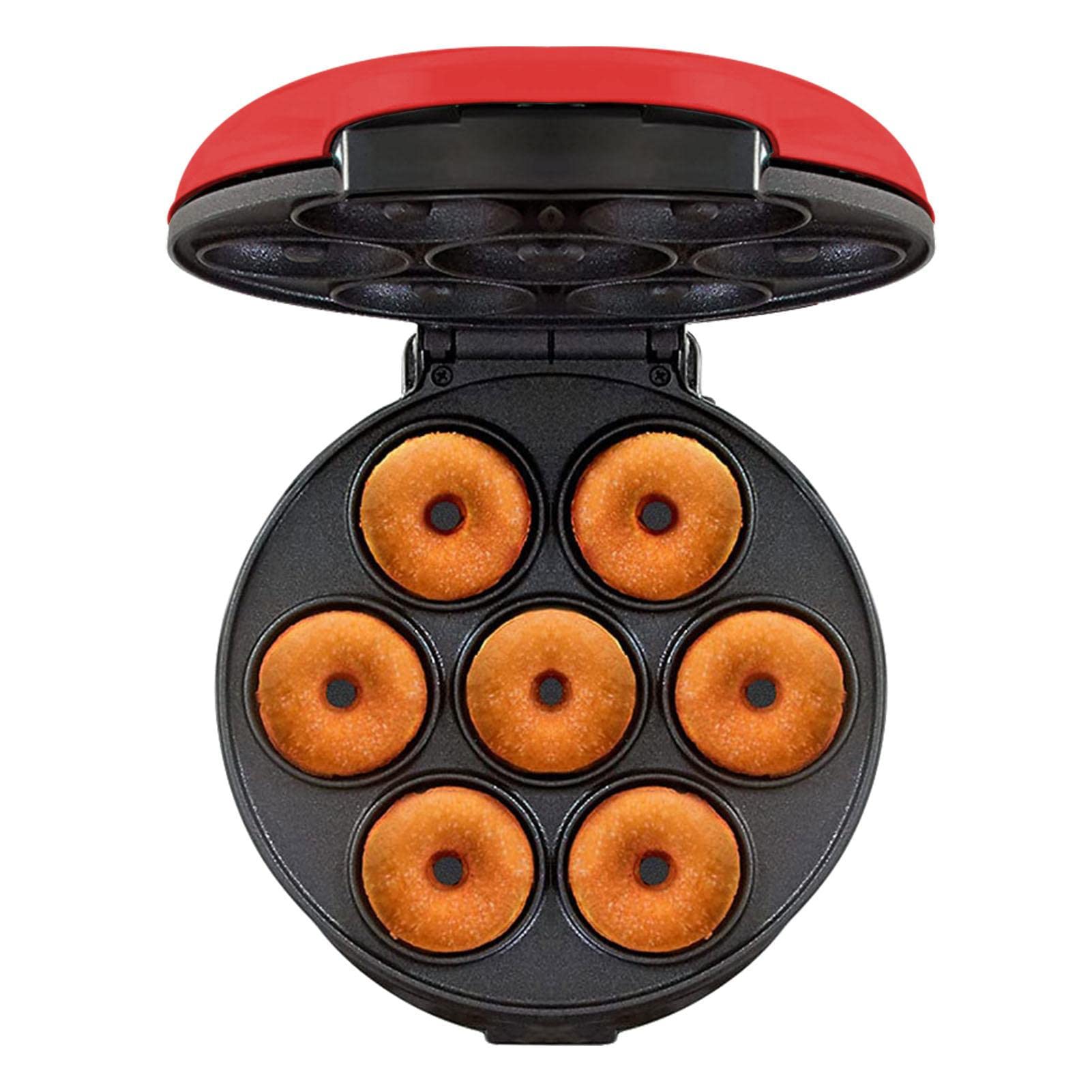 Mini Creatore di Ciambelle 7 - Creatore di Piccole Ciambelle - Antiaderente, Compatto, Facile Pulizia