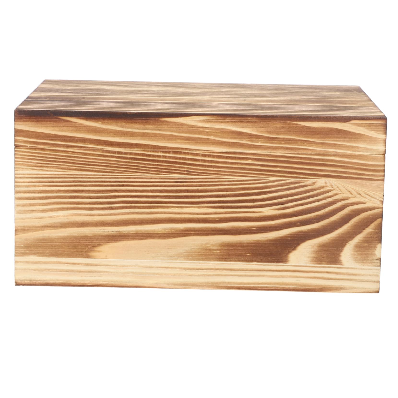 Boîtes en bois brut pour rangement décoratif de bijoux et thé