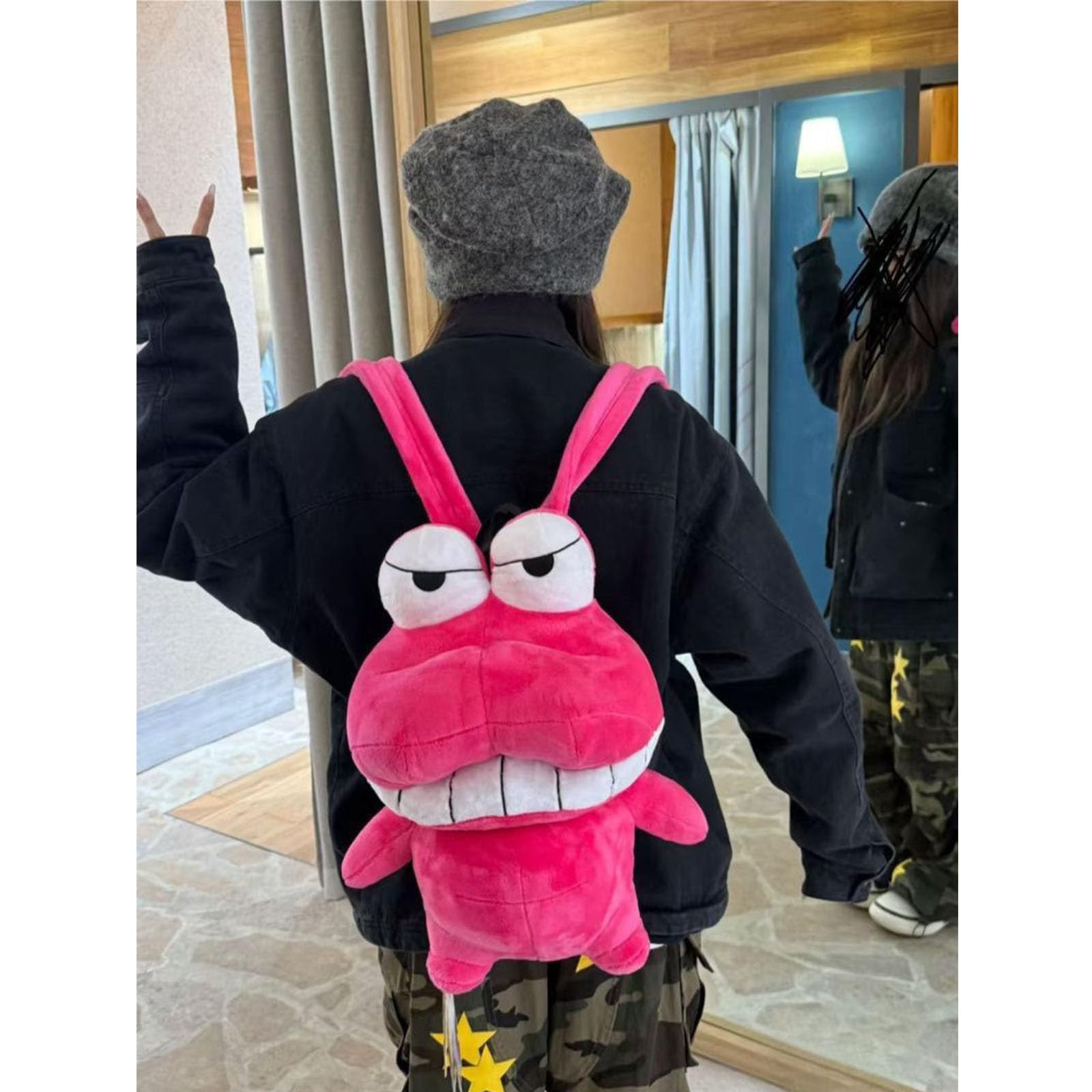 Amazon.co.jp: [メナズノロ] ぶりぶりざえもん ぬいぐるみ リュック