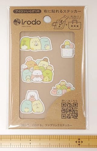 Miniatura 2 de Sanei irodo SGN012 Sumikko Gurashi - Adhesivo de tela estándar