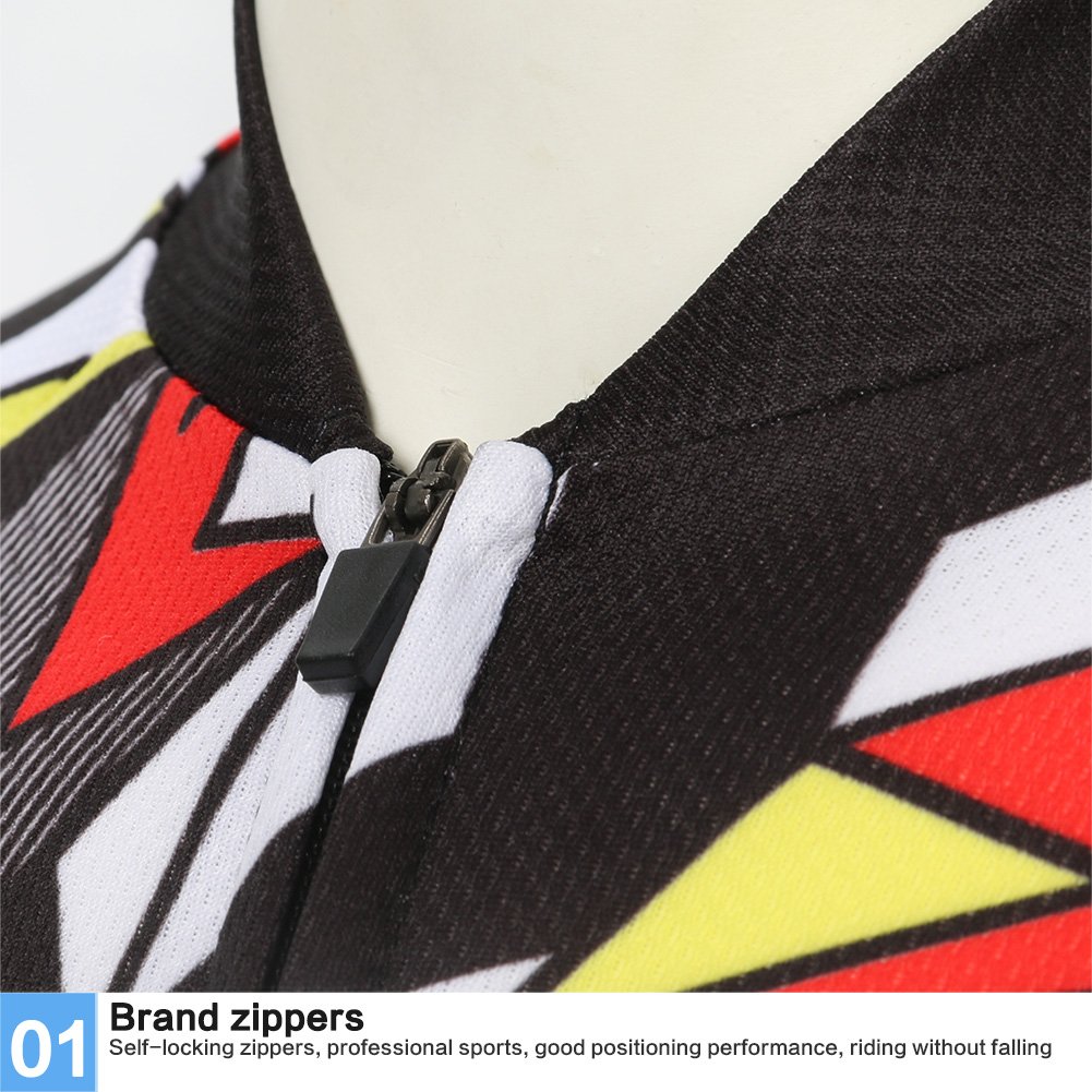 Ensemble De Vêtements De Cyclisme pour Enfants Garçons Maillots Filles Jersey À Manches Courtes + Short avec 3D Rembourré Coussin