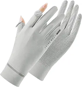 Sun Gloves for Women UV Protection UPF 50+ Cooling Ice-Silk
