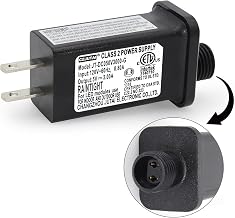 CZJUTAI JT-DC050V3000 Premium 5V 3A 15W LED Power Supply - Class 2 Transformer, IP44 Waterproof, US Plug for Christmas and String Lights, Indoor & Outdoor Use [X2T5]
