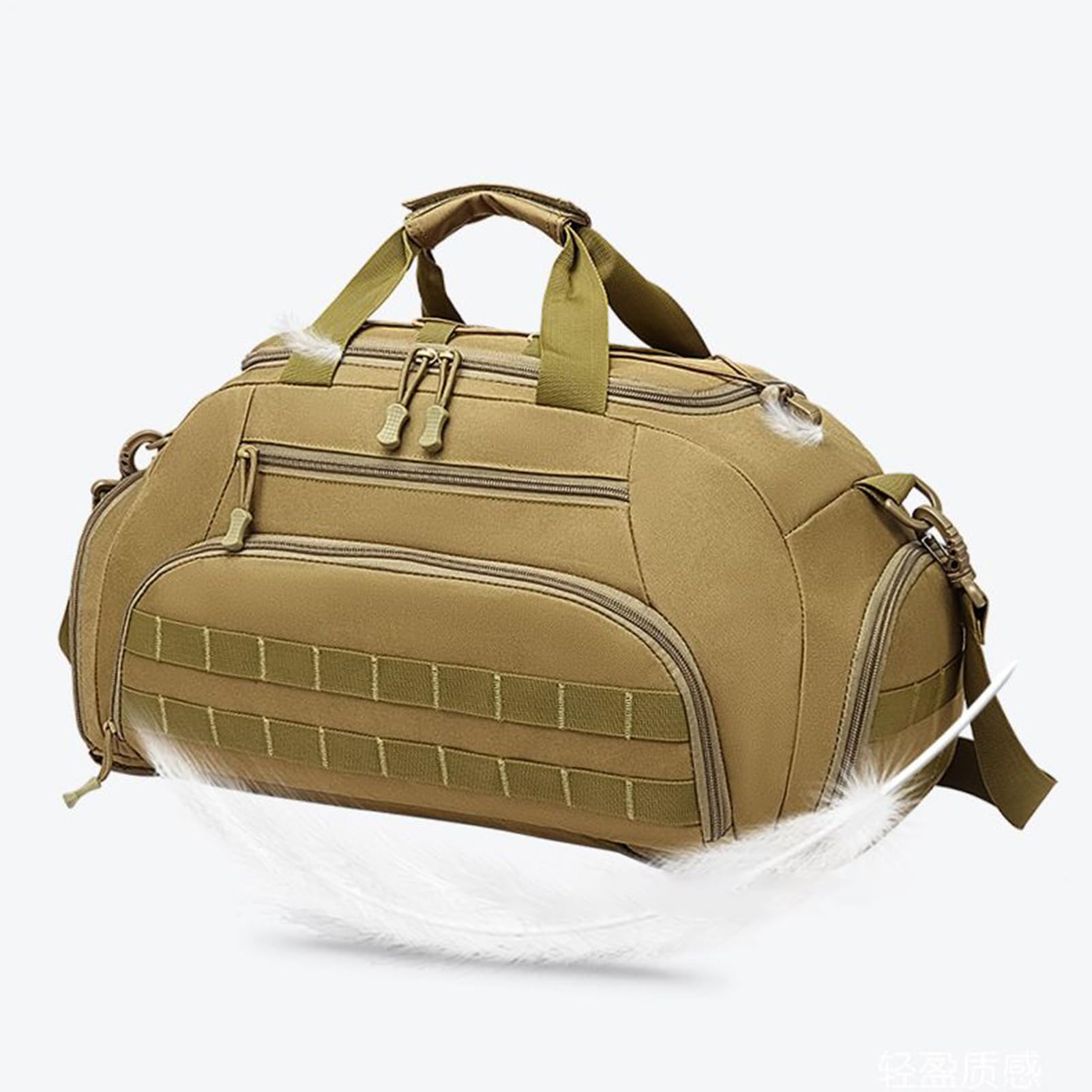 Zaino Da Palestra Per Uomini Portatile Impermeabile Convertibile Grande | Zaino Leggero Sportivo per Escursionismo per Attività Outdoor Viaggio Campeggio Pesca Allenamento Pernottamento Weekend Gi