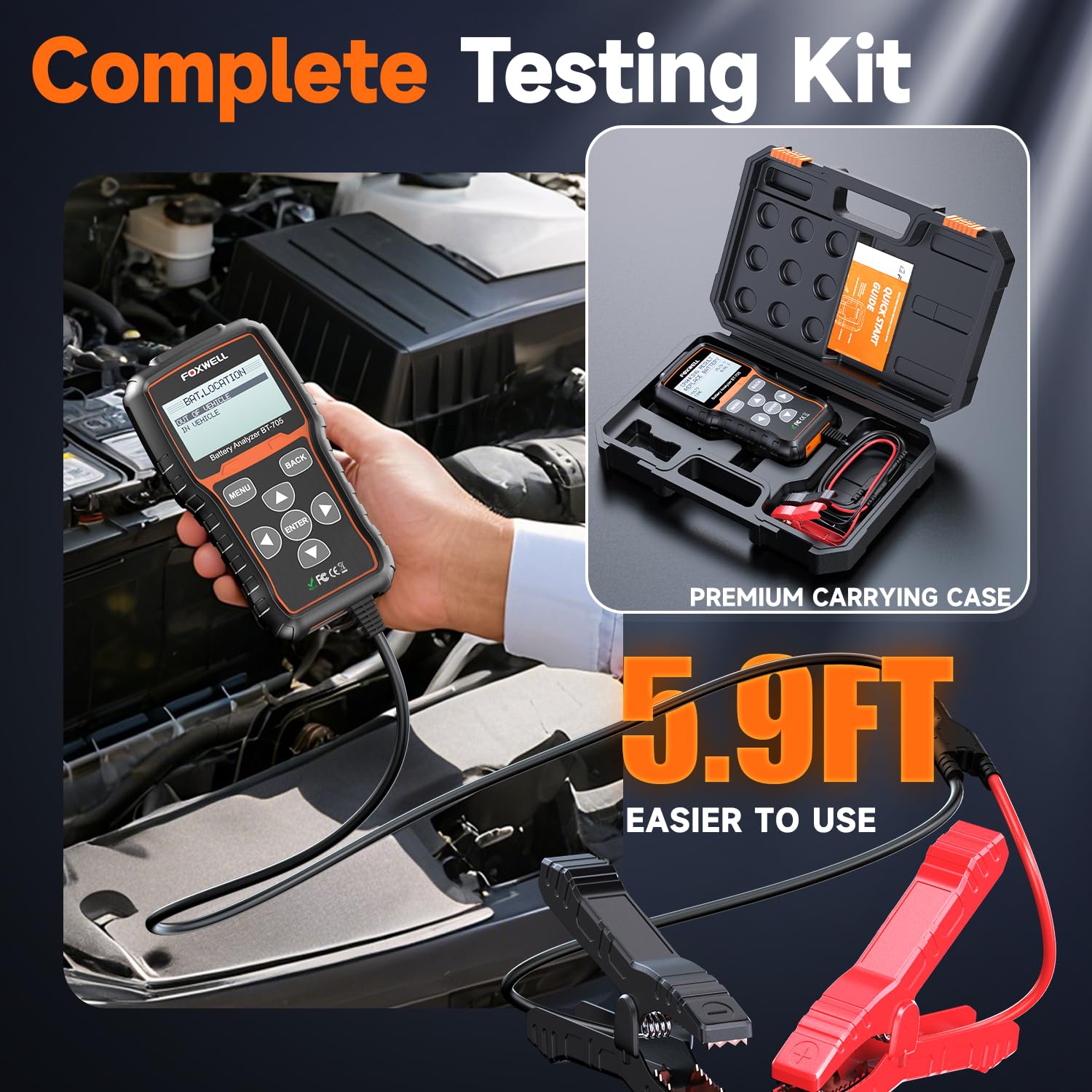 自動車診断機　OBD II FOXWELL Amazon.co.jp: Foxwell OBDII / EOBD診断スキャンツール Battery