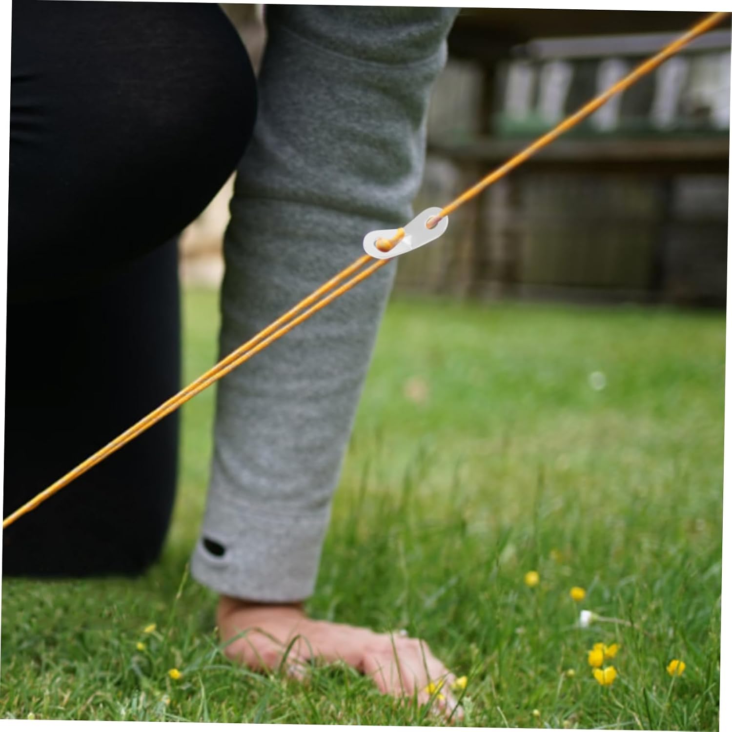 20pcs Camping Tent Cord Fasteners Rope Tensioner Professional Tent Tie Down Aluminum Alloy Buckle Reusable