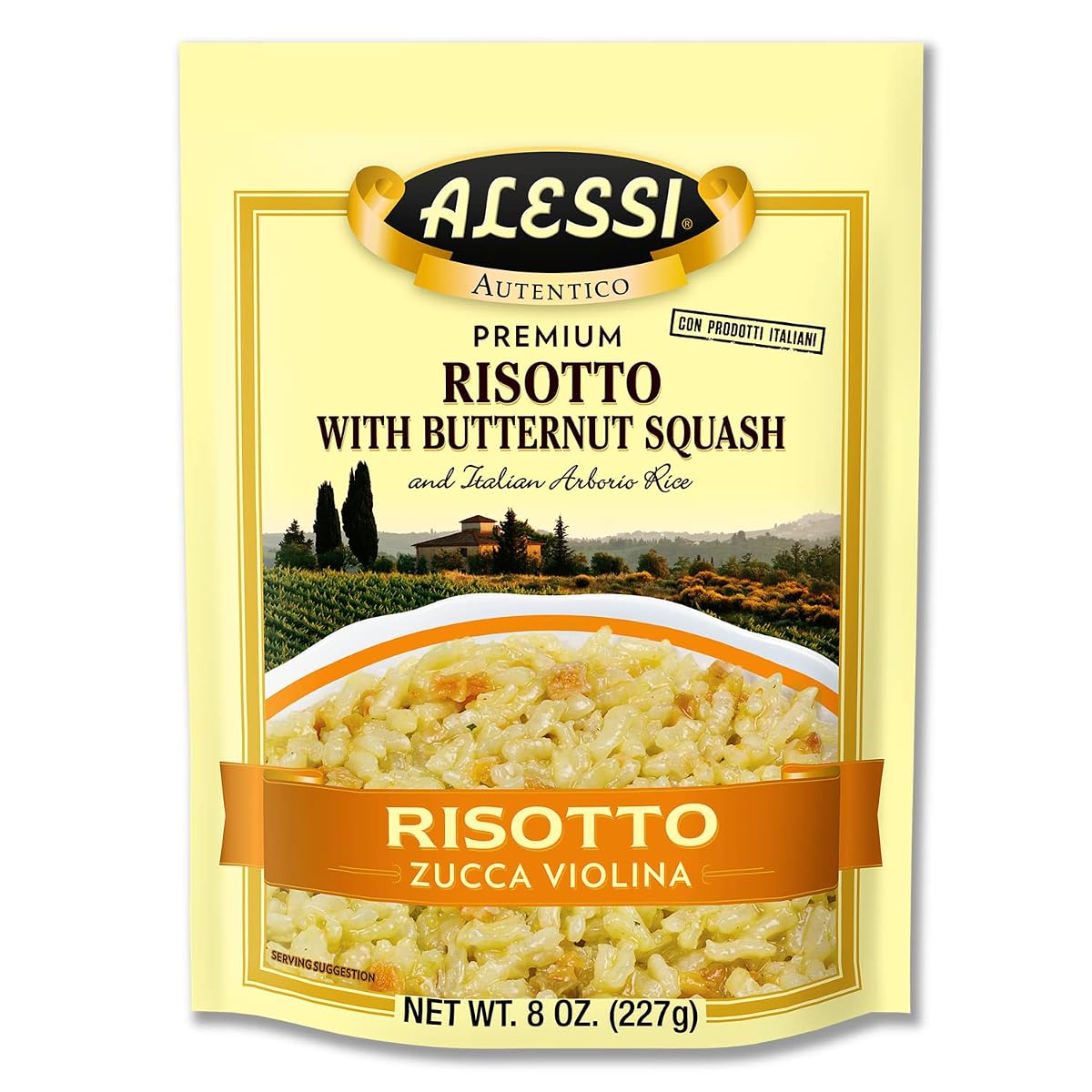 Alessi Autentico, Premium Seasoned Risotto, Italian Arborio Rice