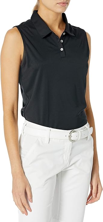 Amazon.com : adidas Women's Tournament Sleeveless Polo : Clothing, Shoes \u0026  Jewelry
