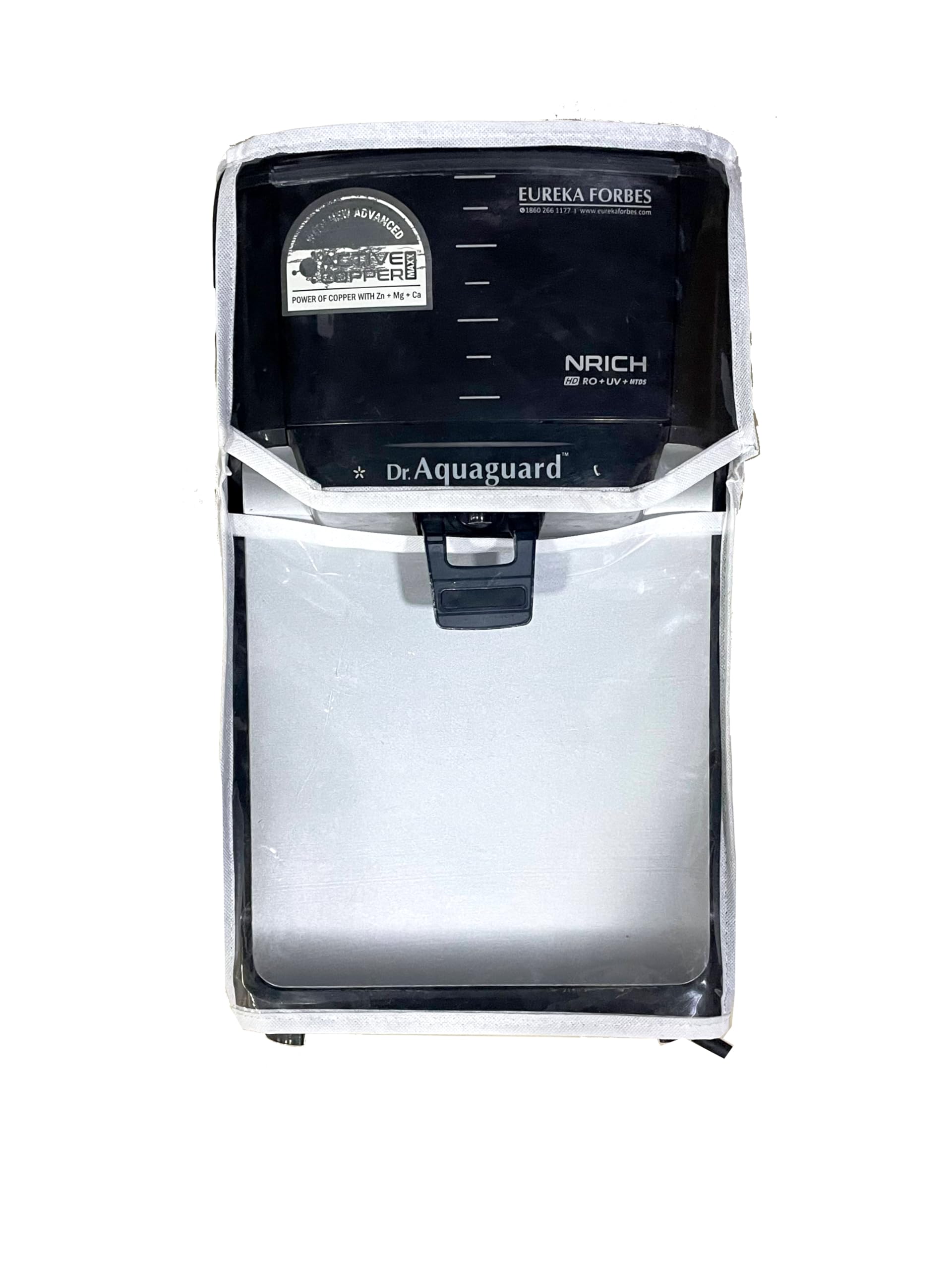 Lyle Easy To Find Body Protective Cover Compatible with Dr Aquaguard Nrich RO+UV Dust proof, Transparent, Easy to fit, Scratch Resistant, Needle Crafted Model water Purifier.-image-20