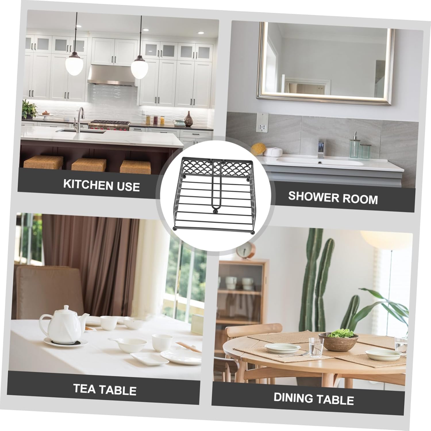 3pcs Tabletop Napkin Holder Modern Tissue Rack for Home and Kitchen Decor Stylish Design for Parties Restaurants and Hotels Towel Storage