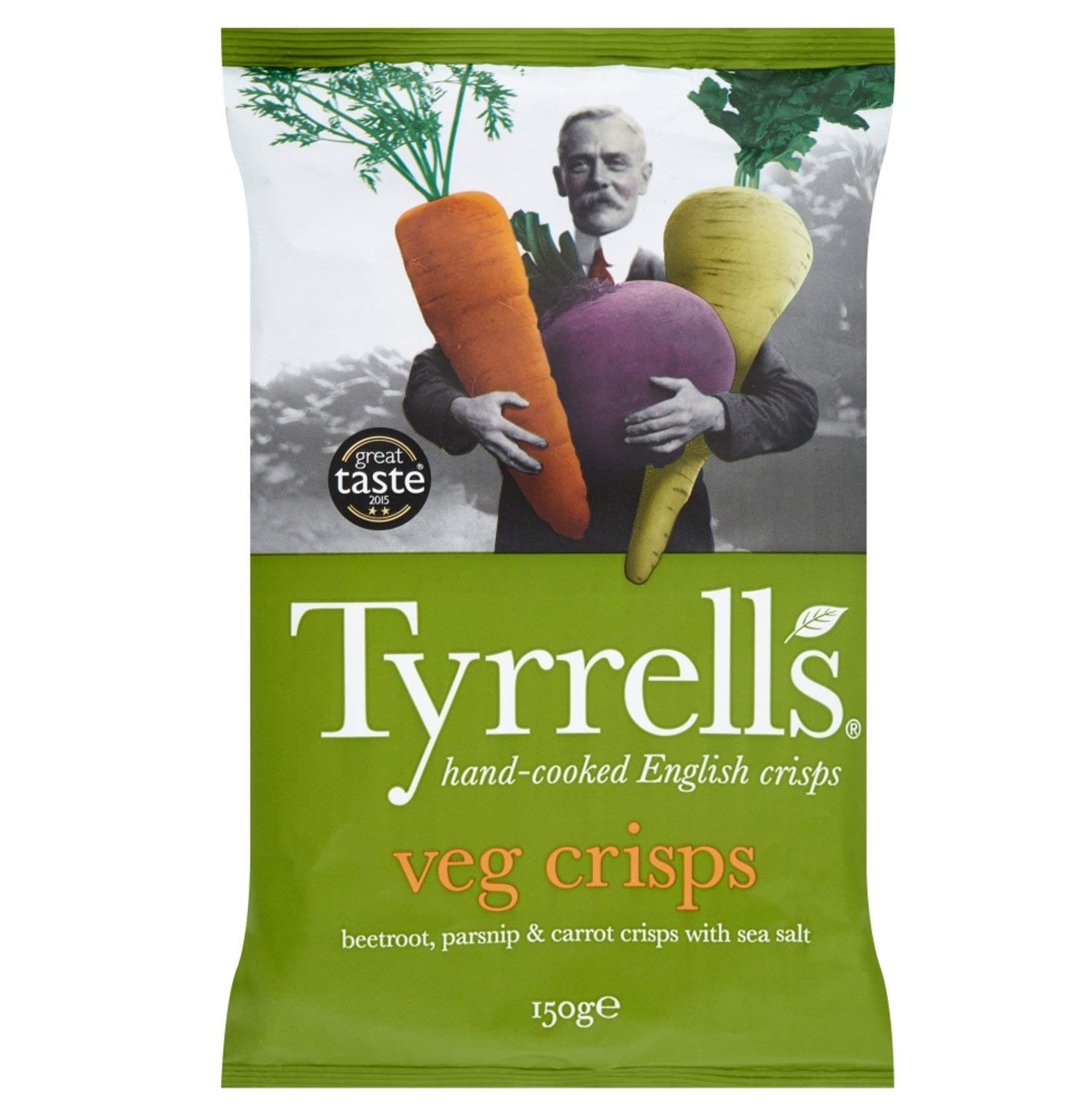 Tyrrells Veg Crisps Green 150g Amazon.de Lebensmittel & Getränke