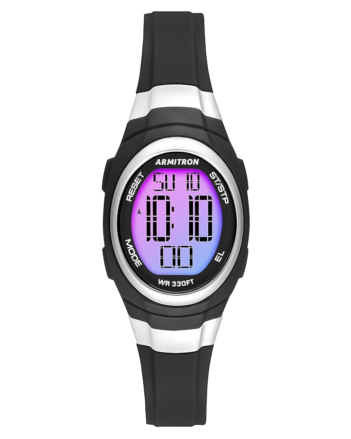 Montre Digitale Armiron Sport - Chrono Femme - Résine - Étanche 100m