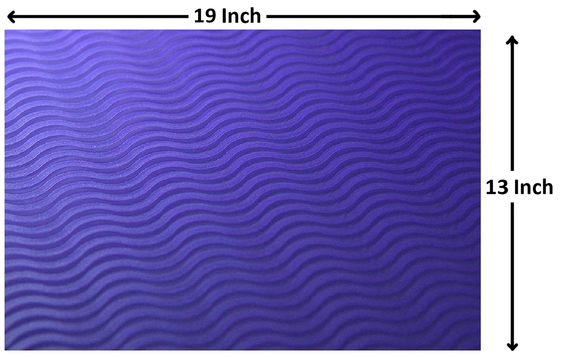 Refrigerator Drawer Mats - Blue Set of 6 -2 Refrigerator Drawer Mats - Blue Set of 6 -2