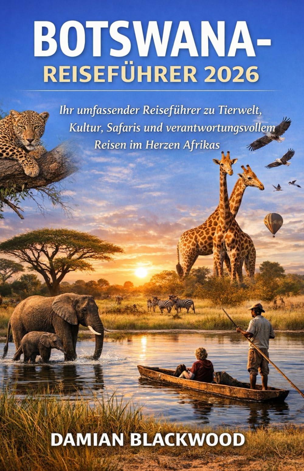 BOTSWANA-REISEFÜHRER 2026: Ihr umfassender Reiseführer zu Tierwelt, Kultur, Safaris und verantwortungsvollem Reisen im Herzen Afrikas