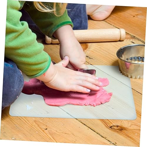 Miniatura 6 de 8 alfombrillas de arcilla de cerámica para niños y niñas, tableros de modelado antiadherentes, herramientas de escultura para proyectos de arte