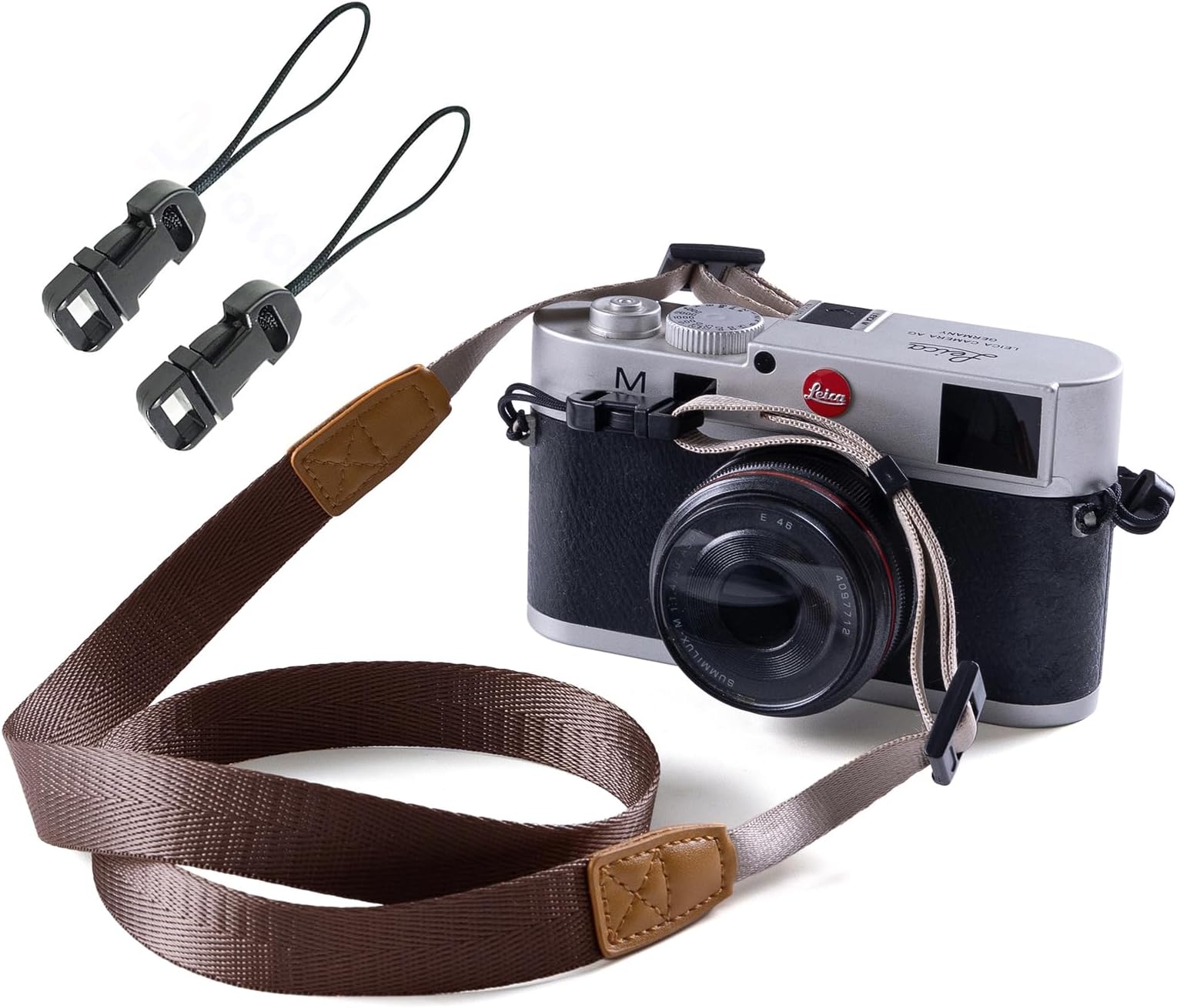 Camera Strap Vintage Camera Shoulder Strap Neck Strap with Quick Release Buckles for Compact Digital Camera, Mirrorless Camera, Small DSLR Camera