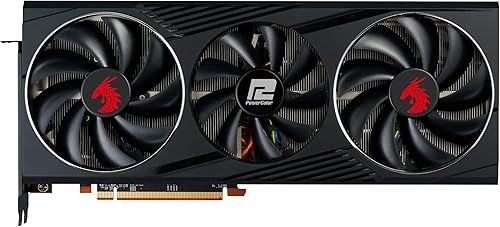 Miniatura 2 de PowerColor Red Devil AMD Radeon RX 6800 XT - Tarjeta gráfica para juegos con memoria GDDR6 de 16 GB, alimentado por AMD RDNA 2, Raytracing, PCI