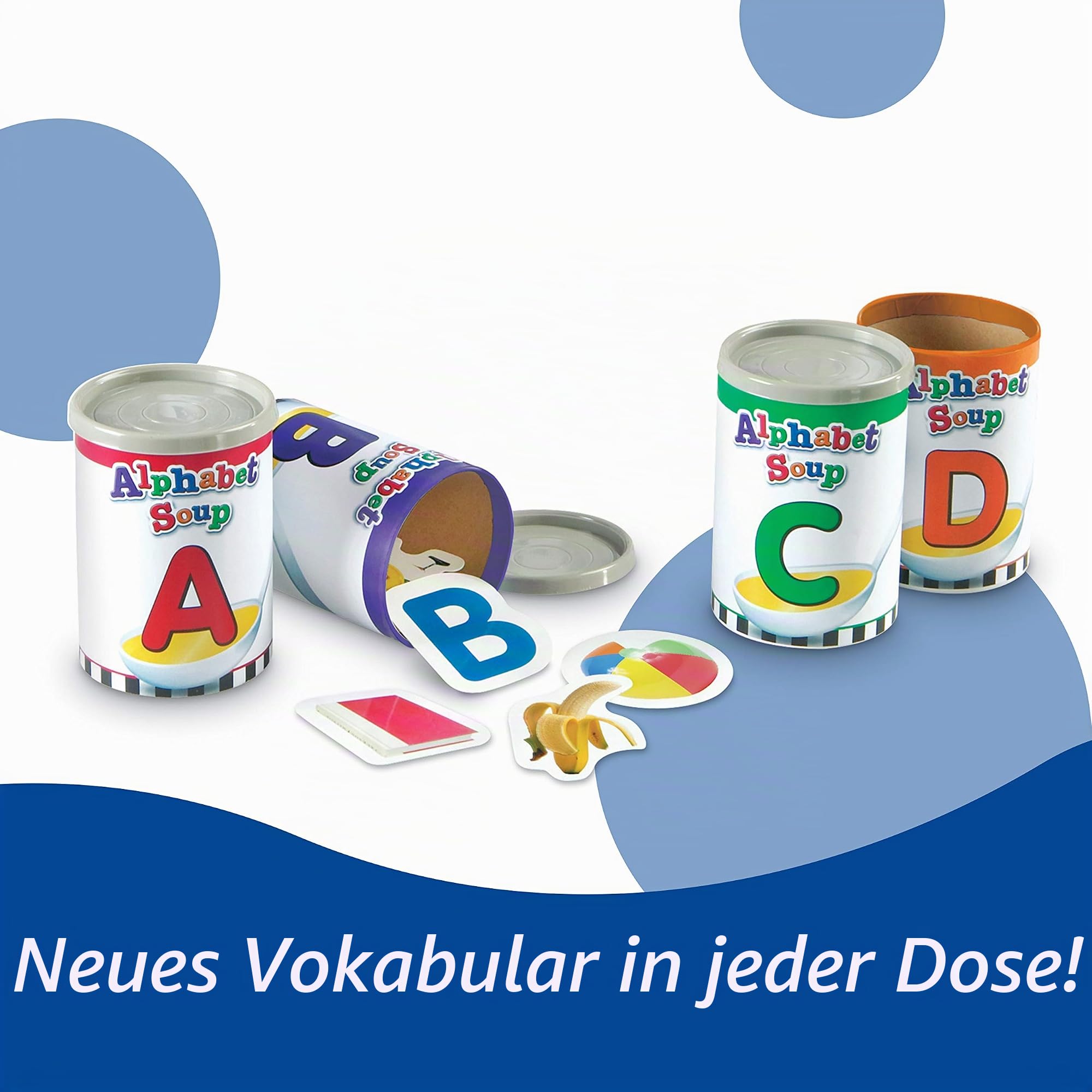 Learning Resources Sortierspiel „Buchstabensuppe“