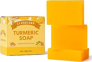 Barras de jabón de cúrcuma – Limpiador natura...