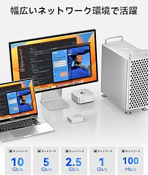 Amazon.co.jp: ORICO Thunderbolt 3 10GbE Ethernet Adapter 10gbps