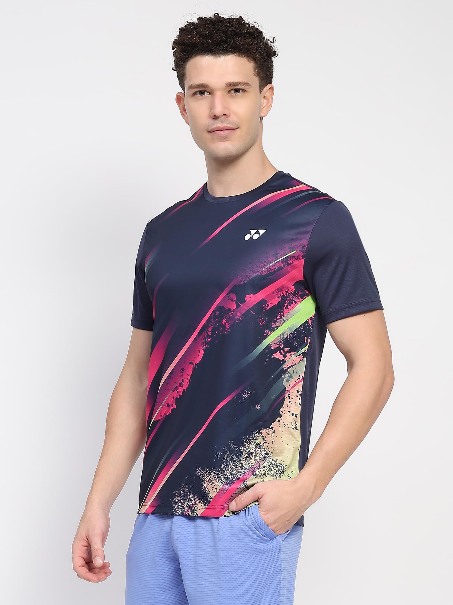 YONEX Badminton Apparel Tshirt Round Neck M 2877 Maritime Blue M