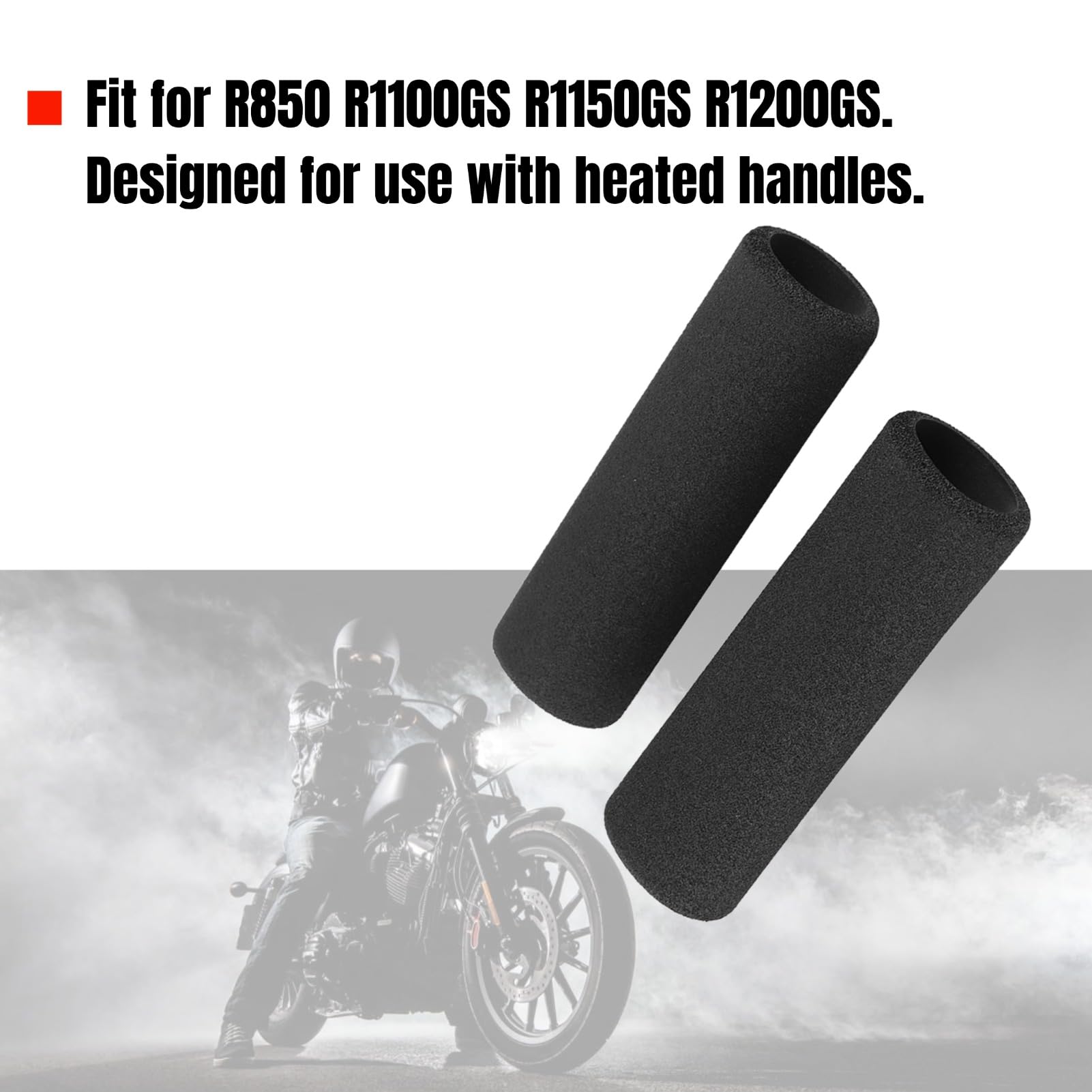 Motorcycle Handlebar Grip Covers – Anti-Slip Foam For BMW R850/R1100GS/R1150GS/R1200GS - View #11