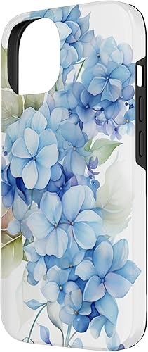 Miniatura 5 de Funda para iPhone 11 con patrón de acuarela de hortensias