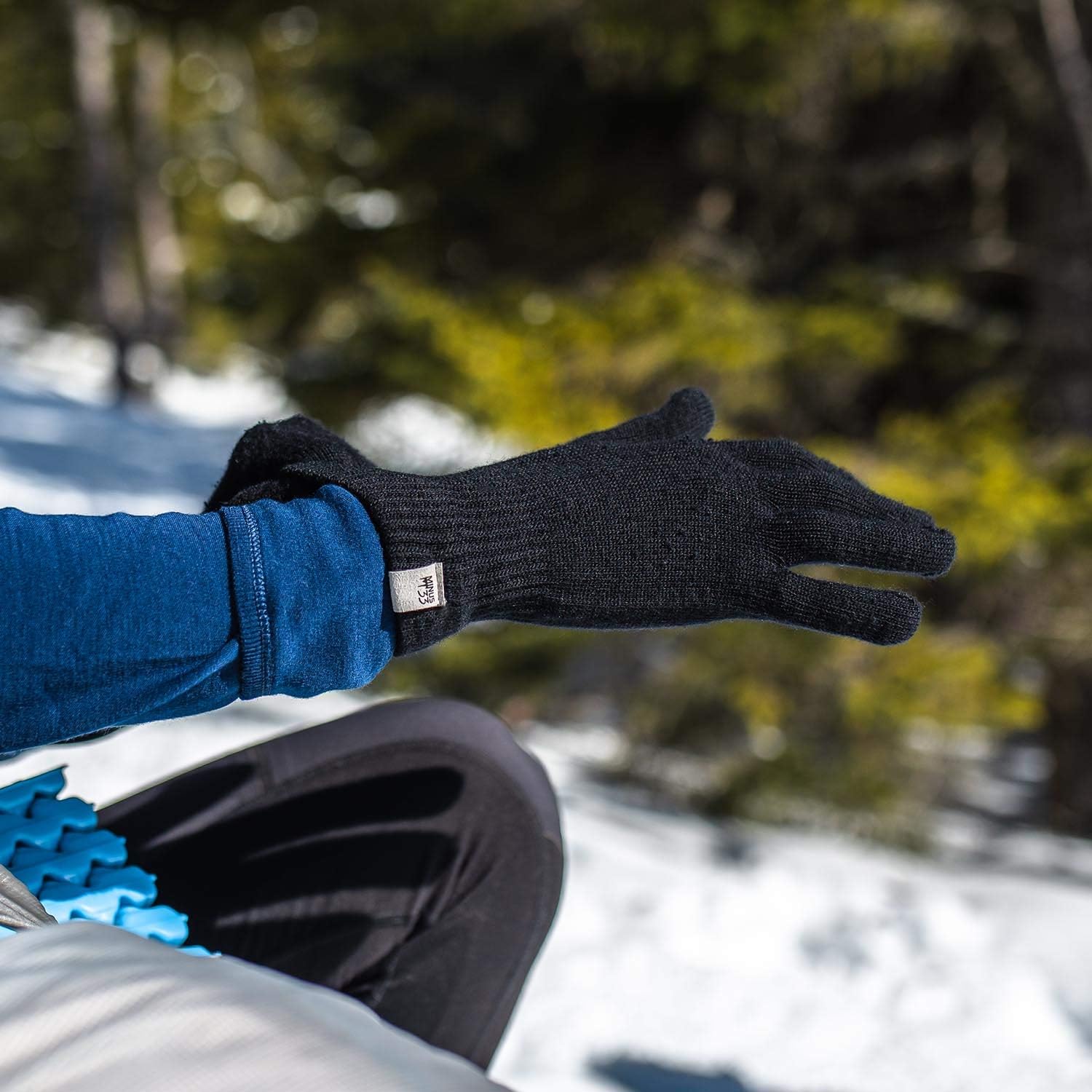 Merino Wool Glove Liner - Warm Base Layer - Ski Liner Glove - 3 Season Wear - Multiple Colors and Sizes - Image 7
