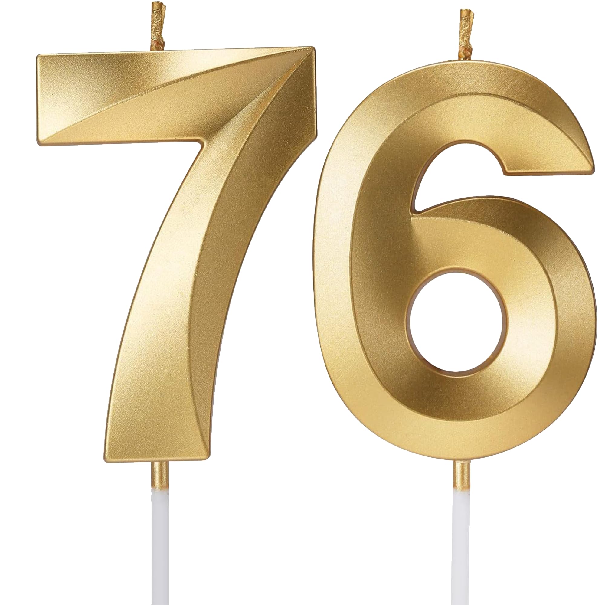 Birthday Candles Number Candles Age Year for Cakes Happy Birthday 3D Designed Wedding Anniversary Party Cake Topper Decorations