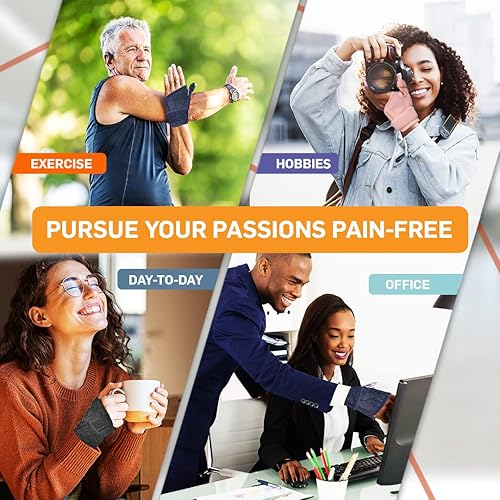 Miniatura 5 de BracEasy Soporte para el pulgar soporte para el pulgar para la artritis - Férula para el pulgar para mano derecha y pulgar mano izquierda. Soporte