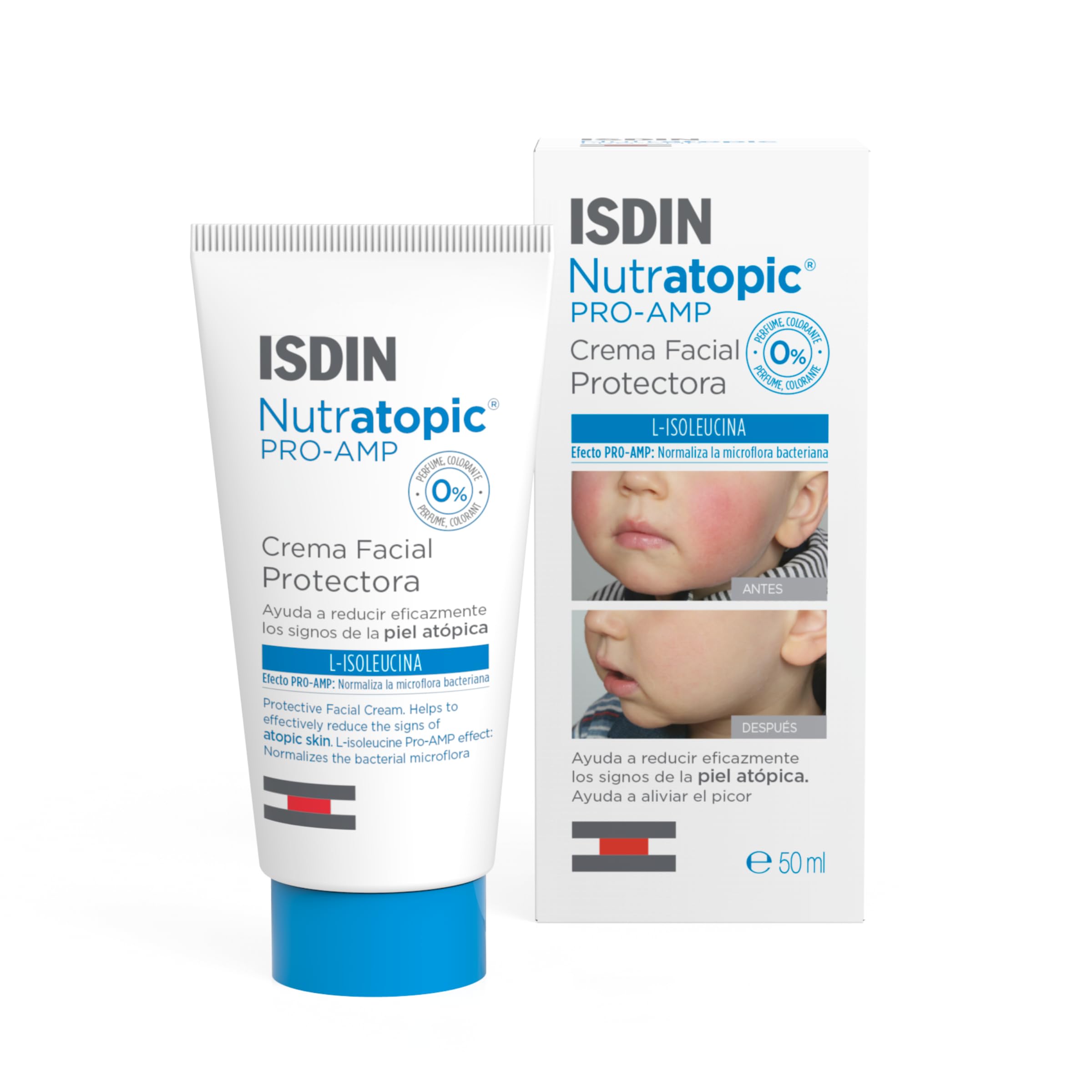 Sponsored Ad – ISDIN Nutratopic Pro-AMP Protective facial cream (50ml) | Helps improve all the symptoms associated with atopic skin