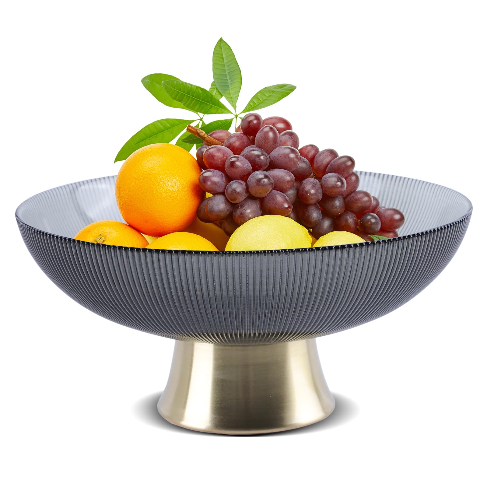 Coupe à fruits en verre ciselé - Factory Vintage Coupe à fruits en verre ciselé - Factory Vintage