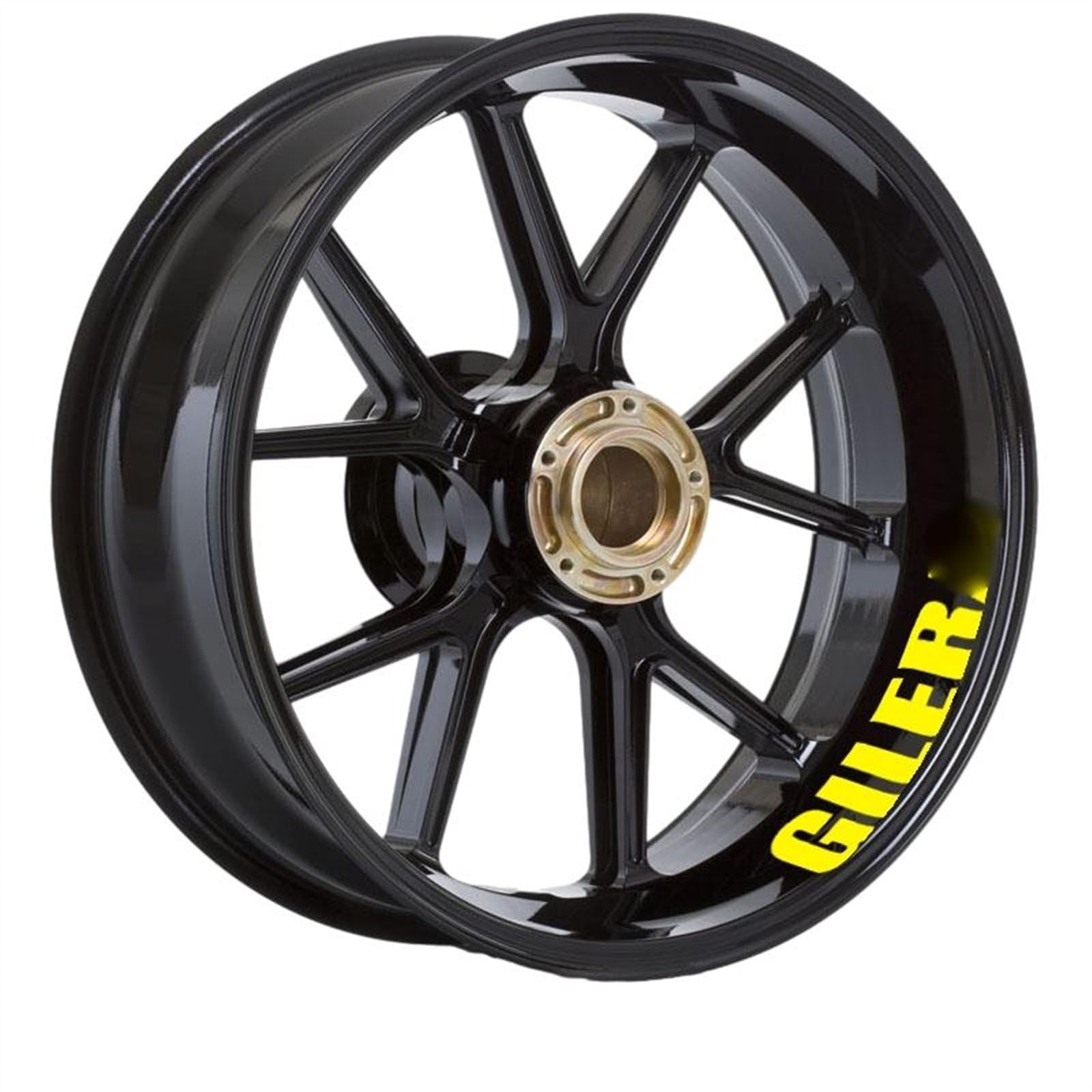 Frynuzb A4 Applique Motorcycle Wheel Sticker Stripe Reflective Rim For Gilera For Runner(A4)