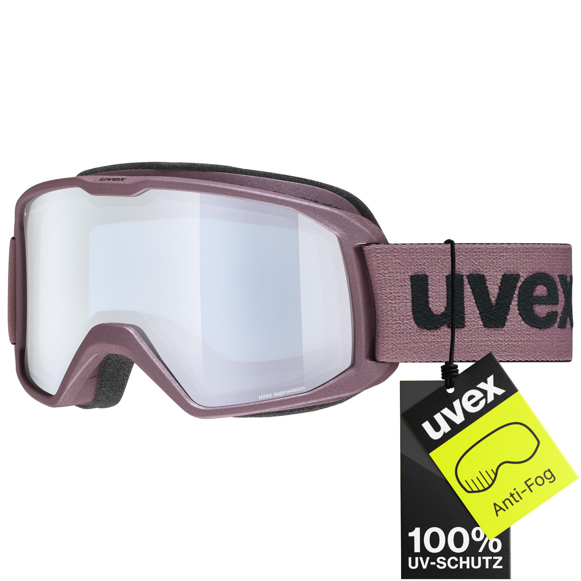uvex element FM - stylische, verspiegelte Skibrille mit Anti-Fog-Beschichtung, entwickelt für schmale Gesichtsformen perfekt für Teens und junge Erwachsene