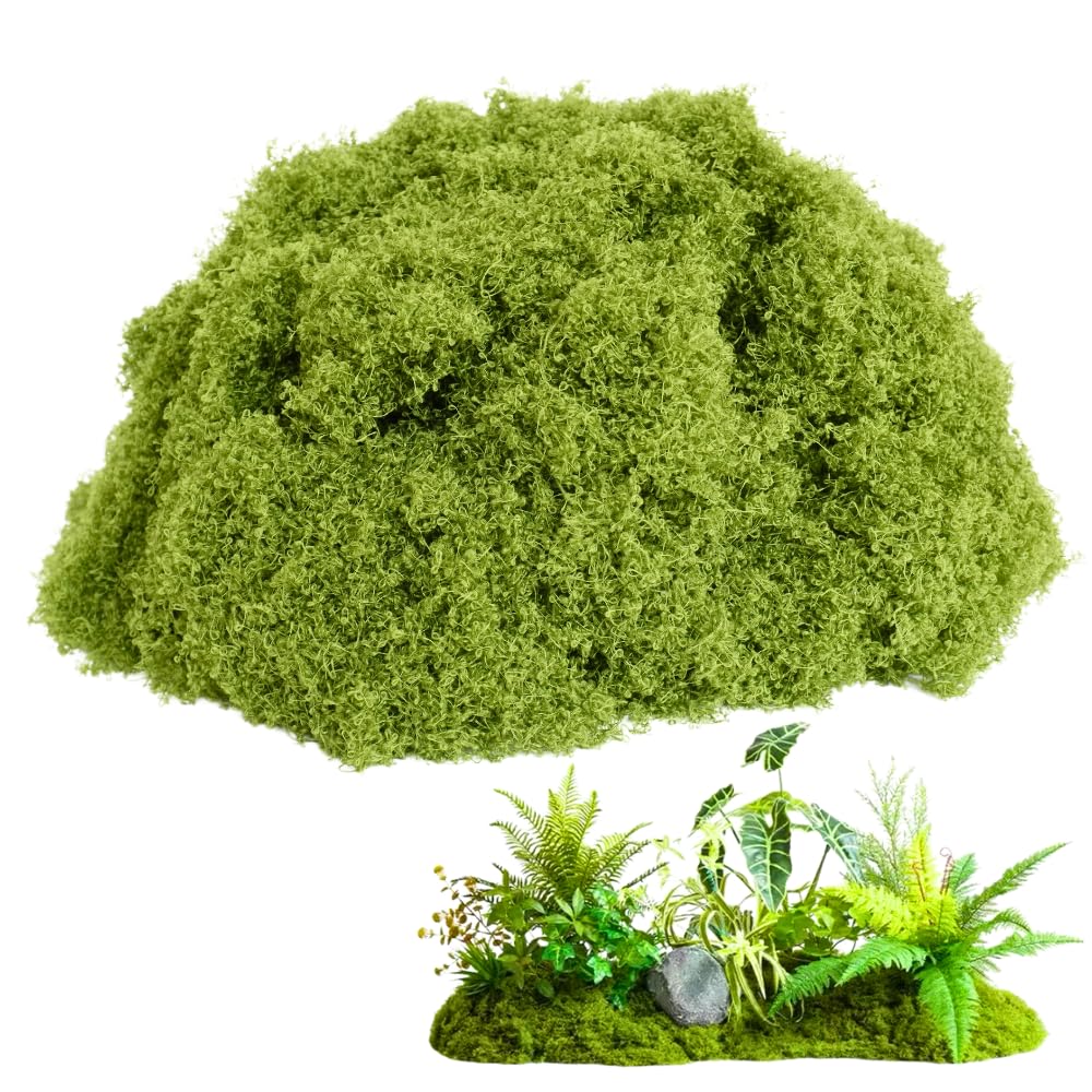 Mousse artificielle jabrand pour plantes en pot sans entretien ni saleté